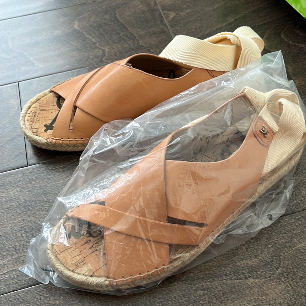 Brand new Sam Edelman lace up sandals
